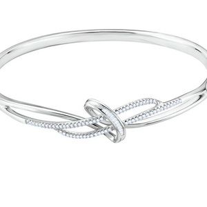 Helzberg diamonds 1/4 Ct. Tw. Diamond Bangle Bracelet In Sterling Silver NIB